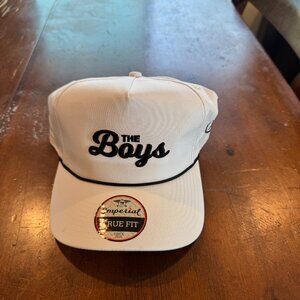 Barstool Sports “The Boys” Imperial Rope Hat White Snapback Golf Cap